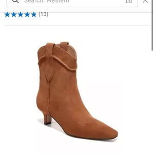 Sam Edelman Taryn western ankle boots